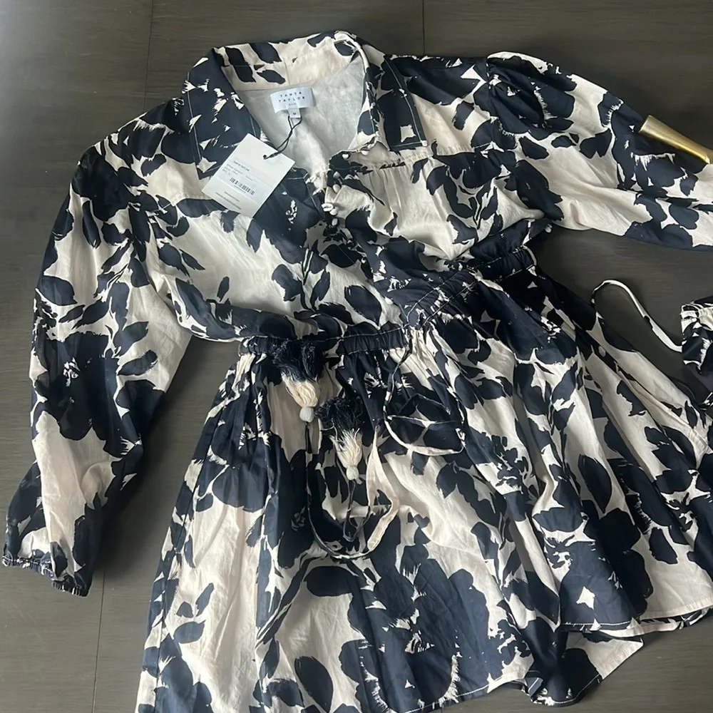 TANYA TAYLOR DRESS COVER UP M - Picture 5 of 7